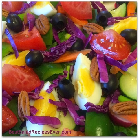 Green Pepper Salad Ingredients